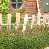 Detail van het hek